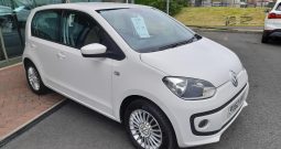 2012  VOLKSWAGEN  HIGH UP HATCHBACK  IN WHITE.  999c.c. MANUAL PETROL WITH 16712 MILEAGE
